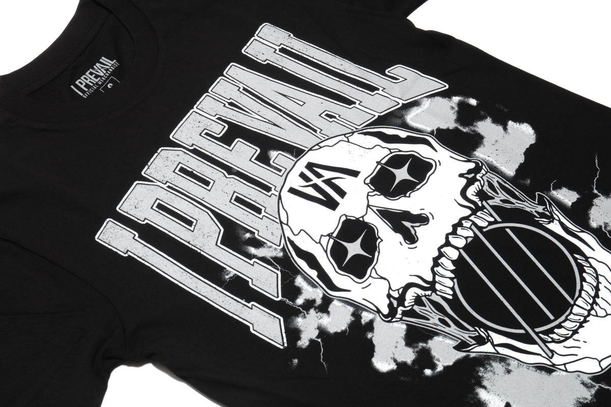 SUBCULTURE POWER SKULL T-SHIRT 黒 2 Tシャツ J&P Cycles Power Skull T-Shirt | JPCycles.com