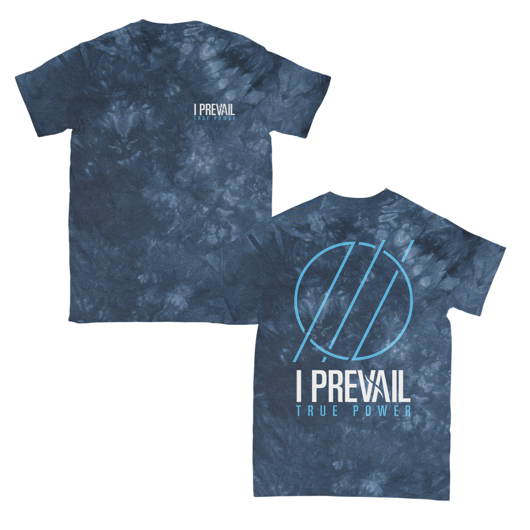 True Power Tee (Navy Blue Crystal Wash) – I Prevail