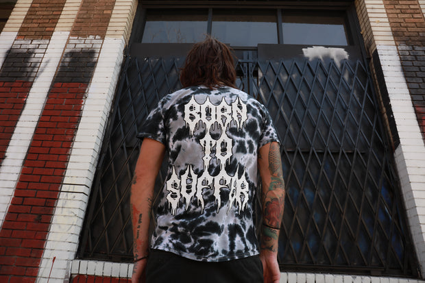 Born To Suffer T-Shirt (Multi Black Dye)