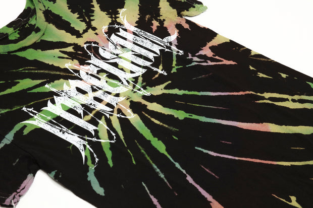Violent Nature T-Shirt (Black/Tie-Dye)