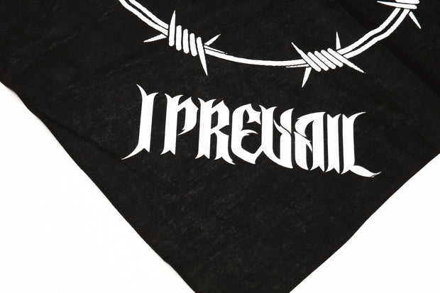 Barbed Wire Logo Bandana (Black)