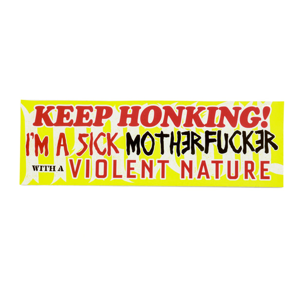 Violent Nature Bumper Sticker