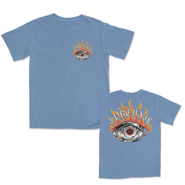 Eyeball Tee (Washed Denim)