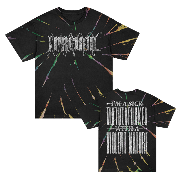 Violent Nature T-Shirt (Black/Tie-Dye)