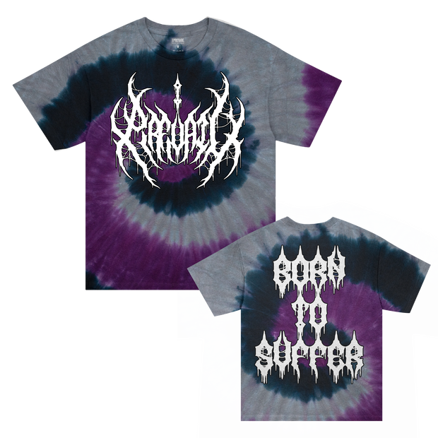 Born To Suffer T-Shirt (Magic Dye)