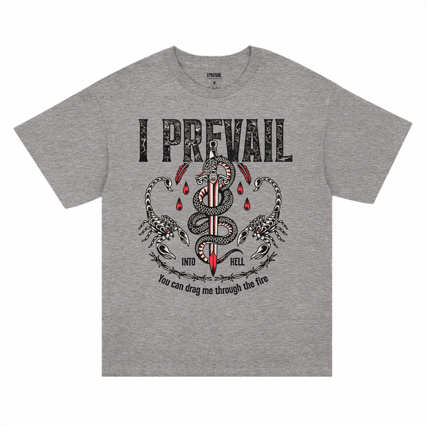 Into Hell T-Shirt (Heather Grey)