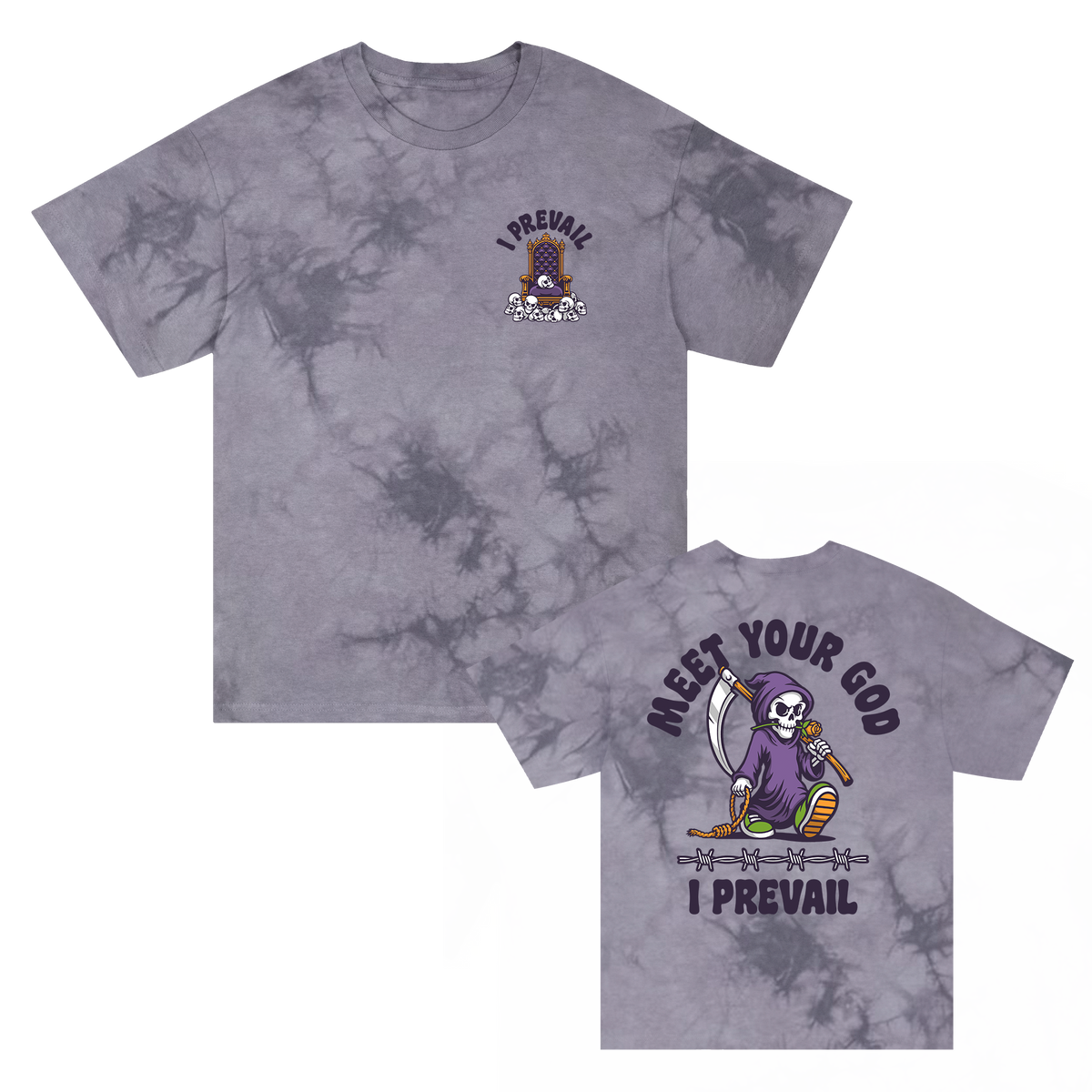 Meet Your Reaper T-Shirt (Crystal Plum) – I Prevail