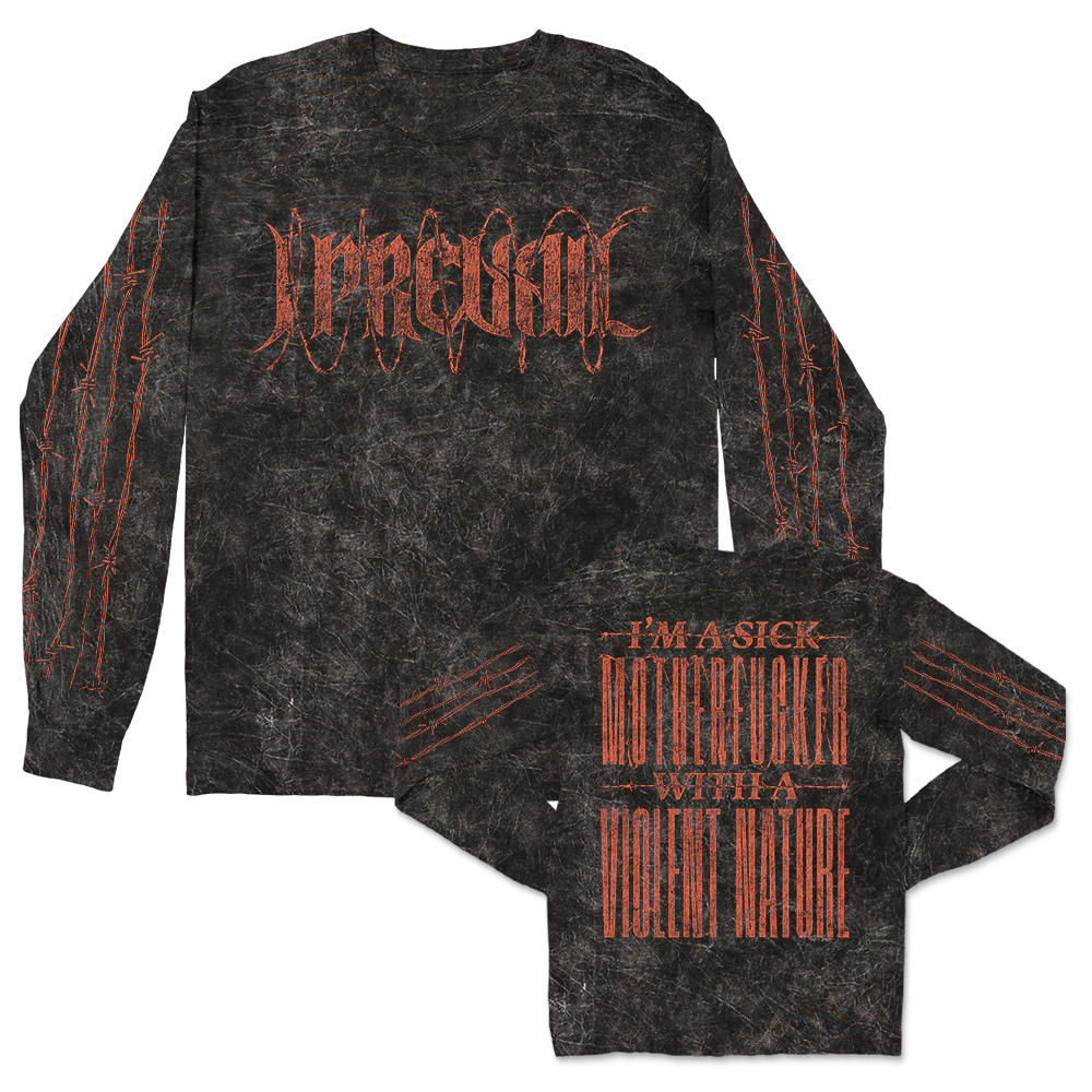 Violent Nature Long Sleeve (Mineral Black) – I Prevail