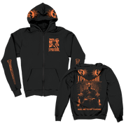 Annihilate Me Zip Up Hoodie (Black)