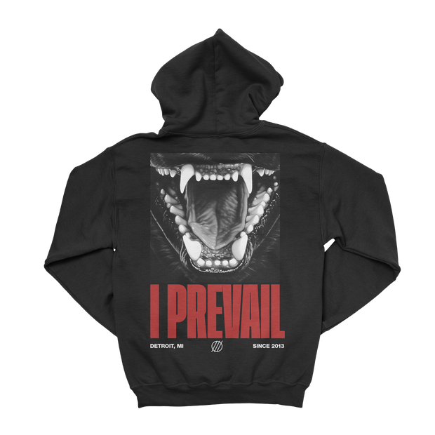 Fangs Pullover Hoodie (Black)