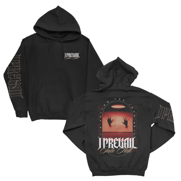 Into Hell Pullover Hoodie (Black)
