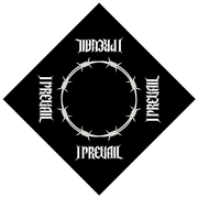 Barbed Wire Logo Bandana (Black)