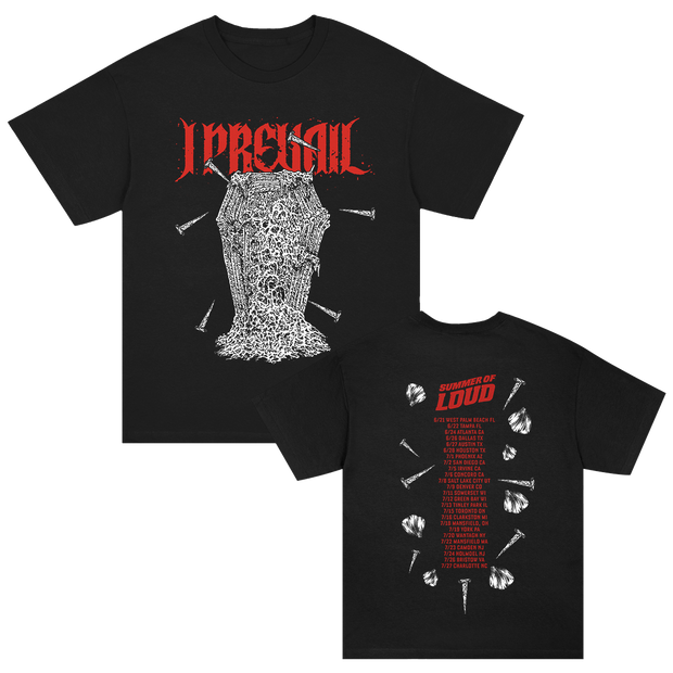 Summer of Loud 2025 Tour T-Shirt (Black)